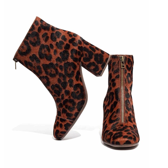 🎉 Host Pick 🎉Madewell Leopard Print Boot-  NEW✅ - Picture 1 of 10